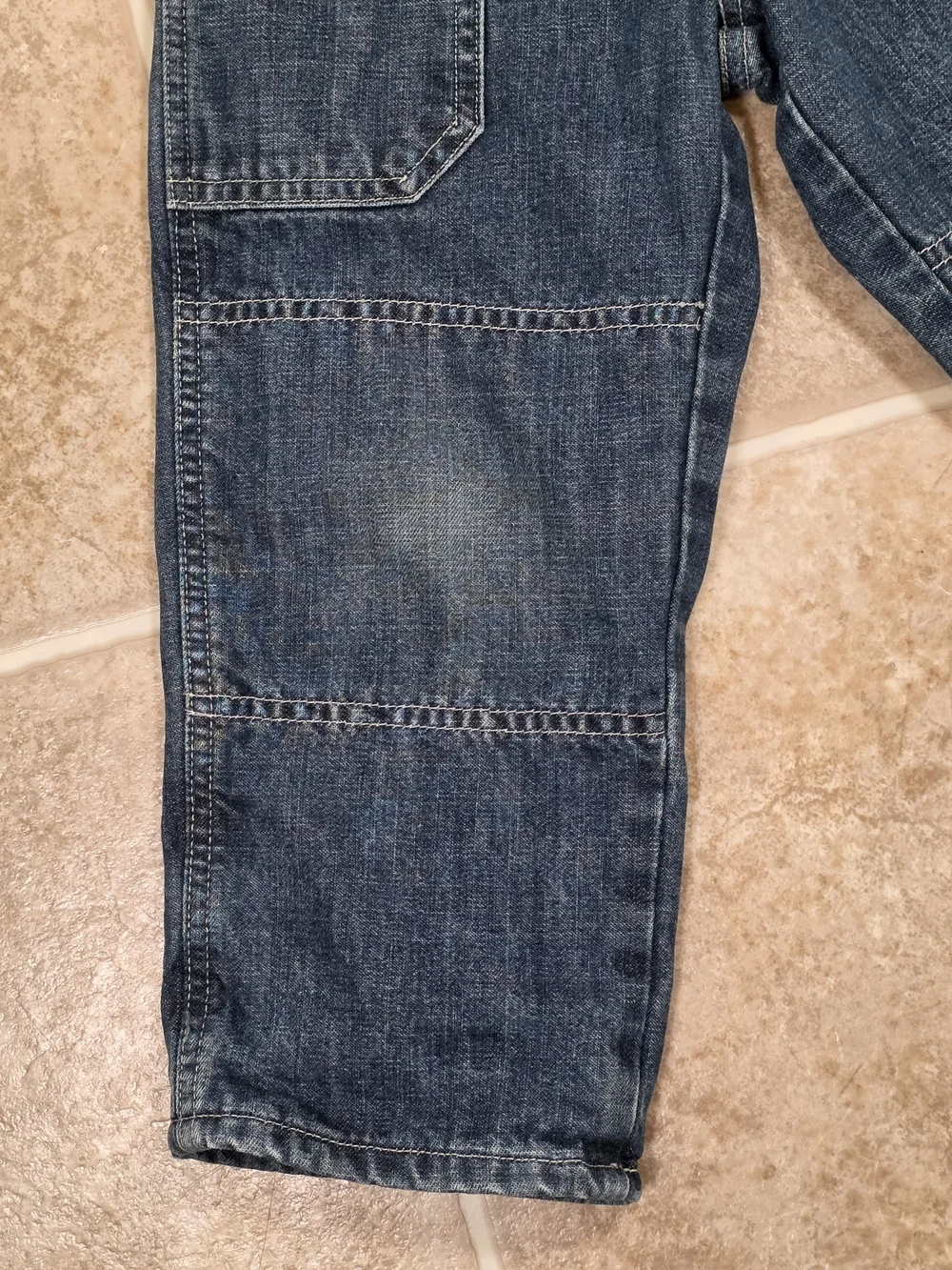 OshKosh B’gosh 2T Carpenter Jeans Elastic Waist Cargo Denim